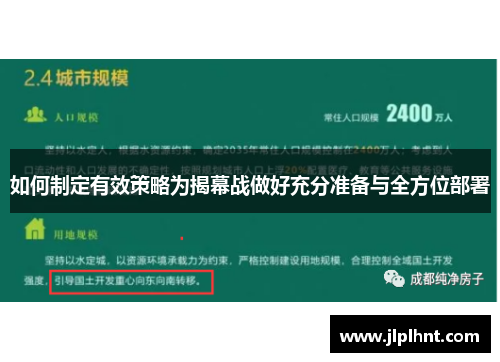 如何制定有效策略为揭幕战做好充分准备与全方位部署